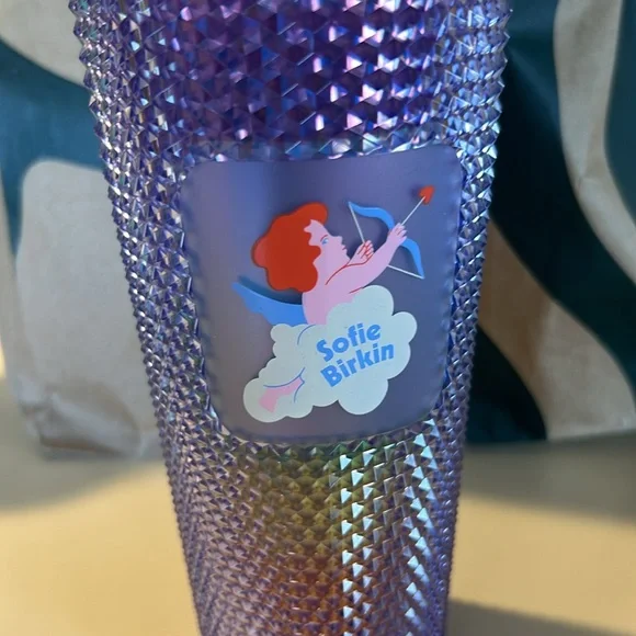 Sofie Birkin limited edition Starbucks cup, 24 oz with straw lid - Picture 3 of 4